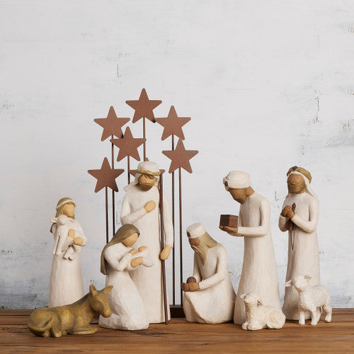 Three Wisemen and Metal Stars,10-piece Set