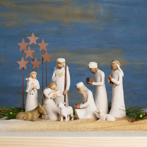 Three Wisemen and Metal Stars,10-piece Set